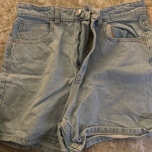 Light Blue Denim Shorts